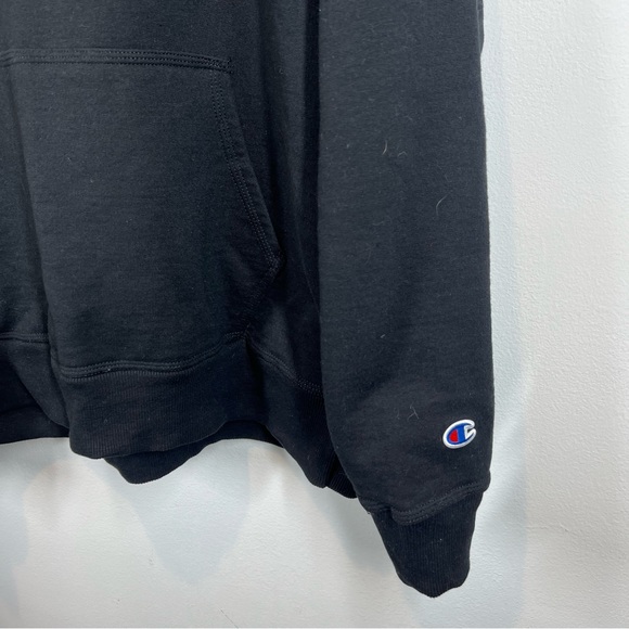 Champion Black Camo Hooded Sweatshirt - Picture 5 of 7